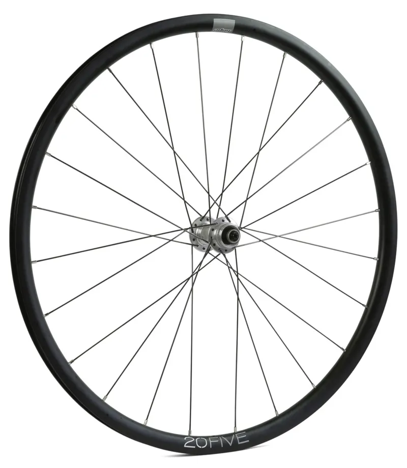 Hope 20FIVE Front Disc Wheel 700c 24H RS4 CenterLock Hub Silver-1